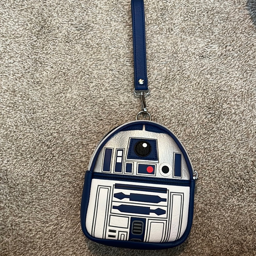 Disney Parks R2-D2 Loungefly Wristlet